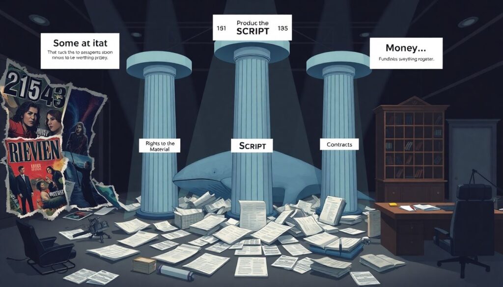 История одного кинопровала: почему громкие проекты иногда разваливаются ещё до съёмок - иллюстрация