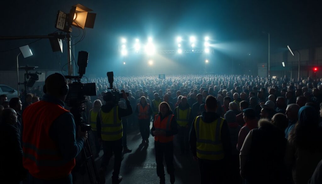 Нюансы съёмочного процесса: как организуются ночные смены и массовые сцены в кино - иллюстрация