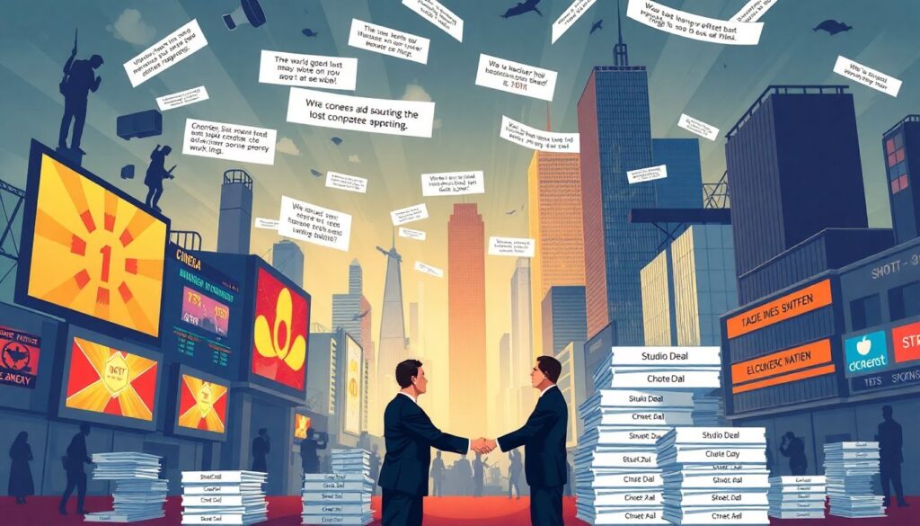 Главные новости киноиндустрии месяца: сделки студий, переносы релизов и новые тренды - иллюстрация