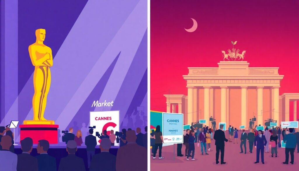 Оскар, Канны, Берлин: в чём различие наград и как они влияют на прокат - иллюстрация