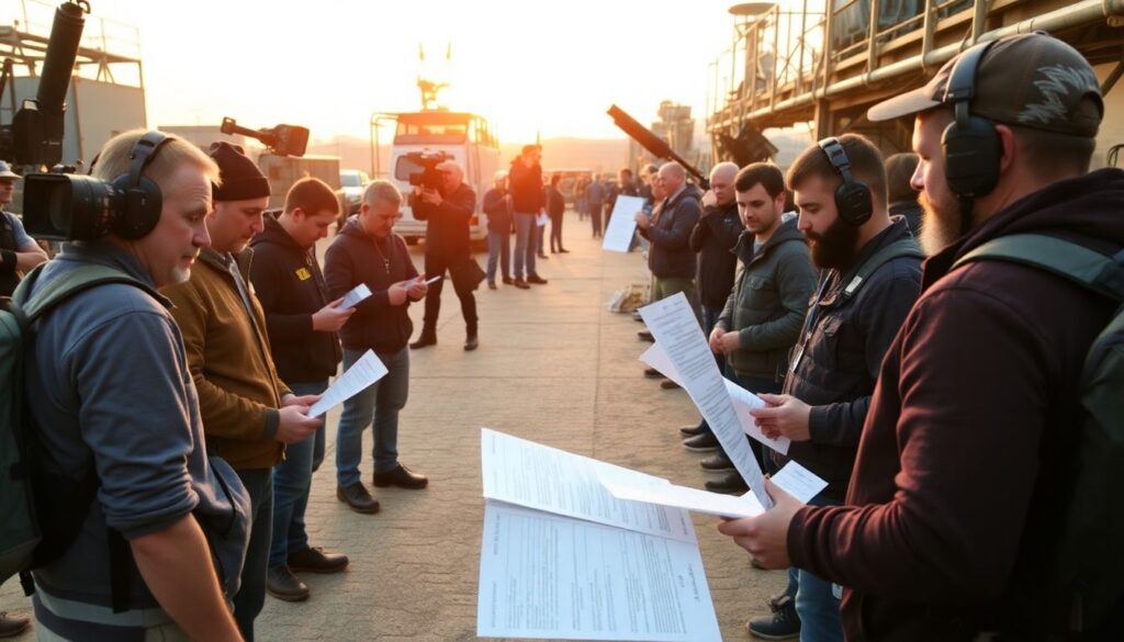 День на съёмочной площадке: пошаговый разбор рабочего процесса от колла до последнего дубля - иллюстрация