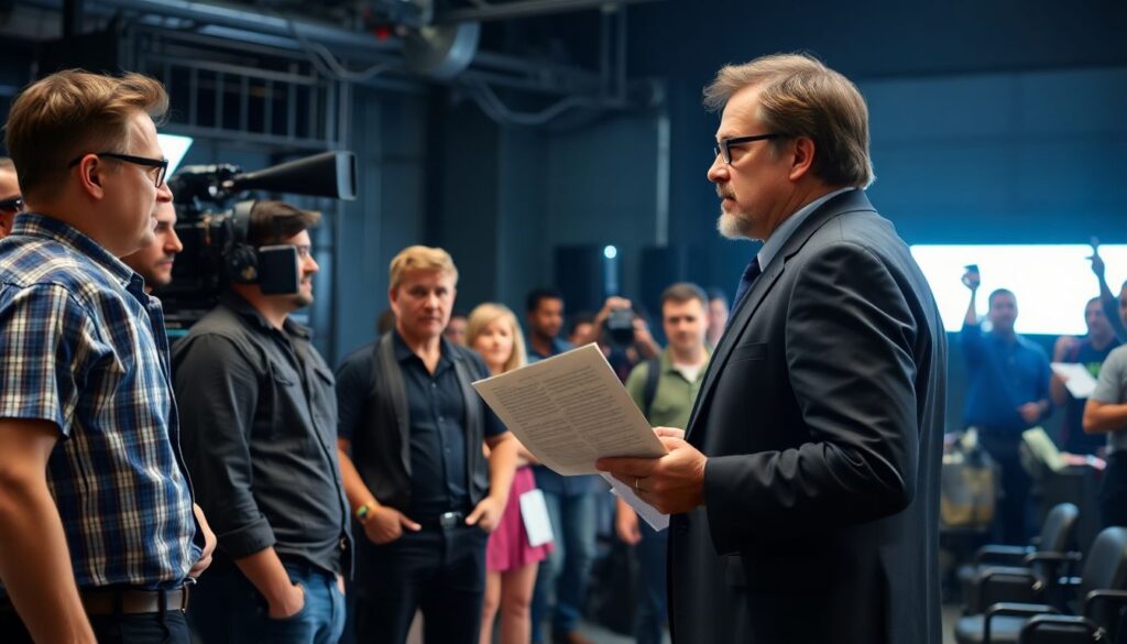 Закулисье съёмок: как меняется сценарий прямо на площадке и почему это нормально - иллюстрация