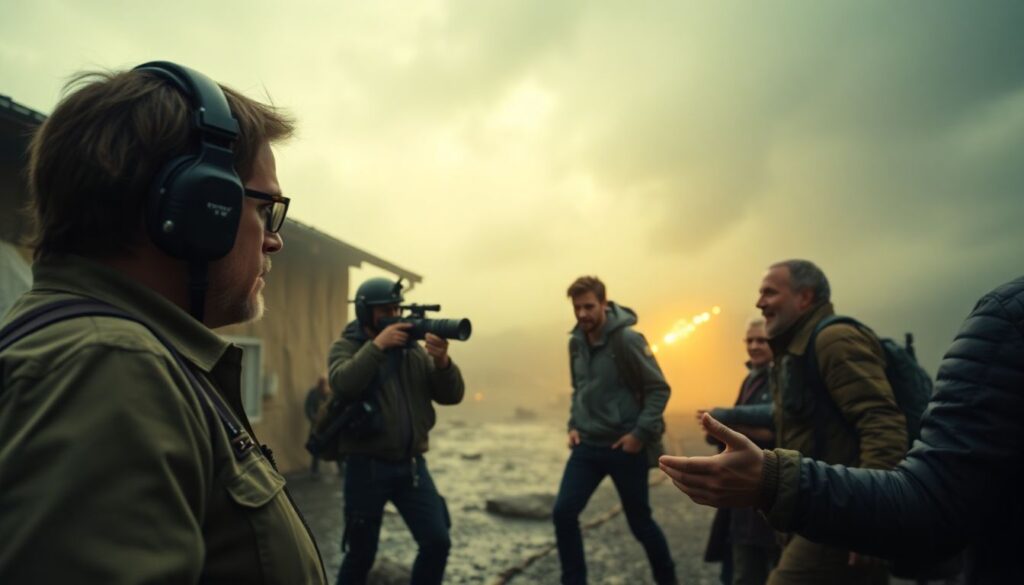 День на съёмочной площадке: реальный рабочий график актёров и съёмочной группы - иллюстрация