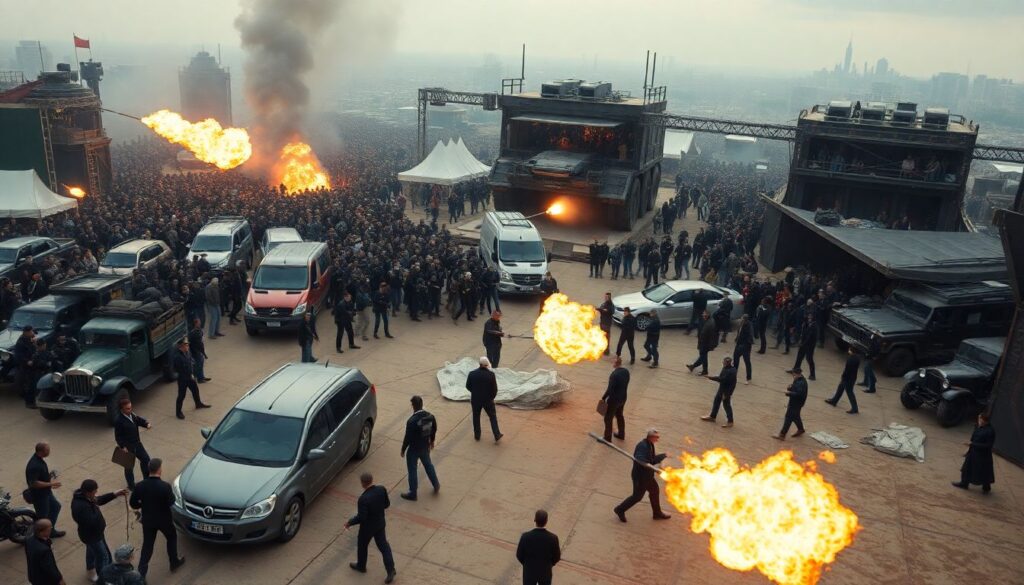 Как создаются массовые сцены и трюковые эпизоды: организация сложных съёмок шаг за шагом - иллюстрация