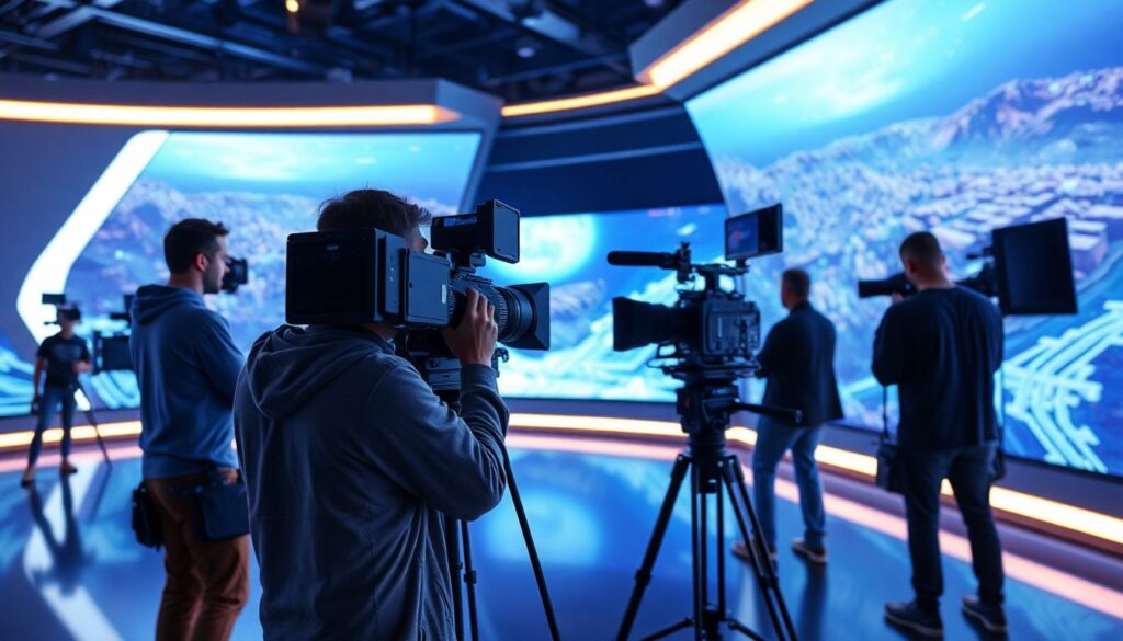 Новости и технологии: виртуальные съёмочные павильоны, LED-экраны и будущее кинопроизводства - иллюстрация